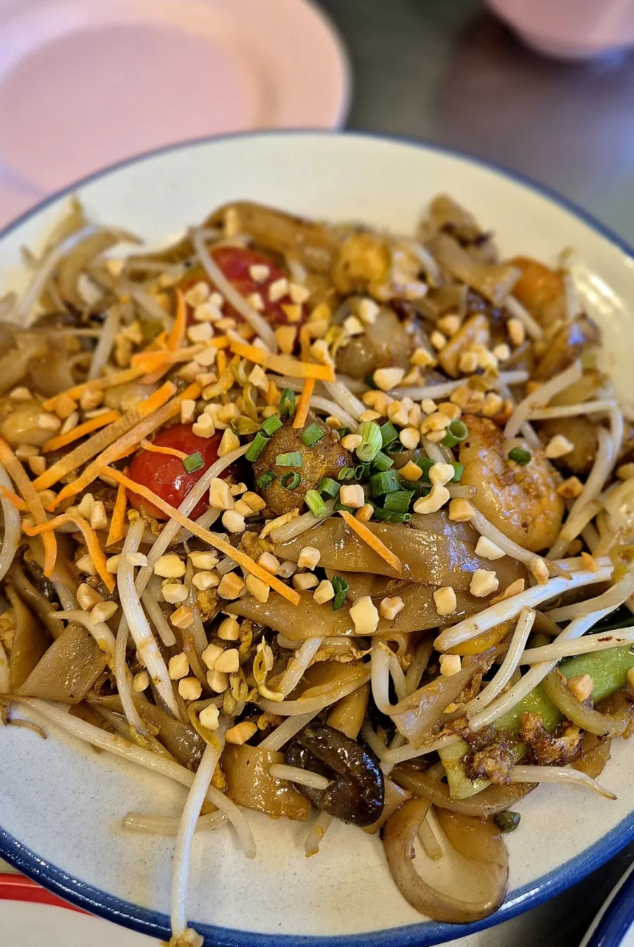 Drunken Thai's pad see ew with wide noodles