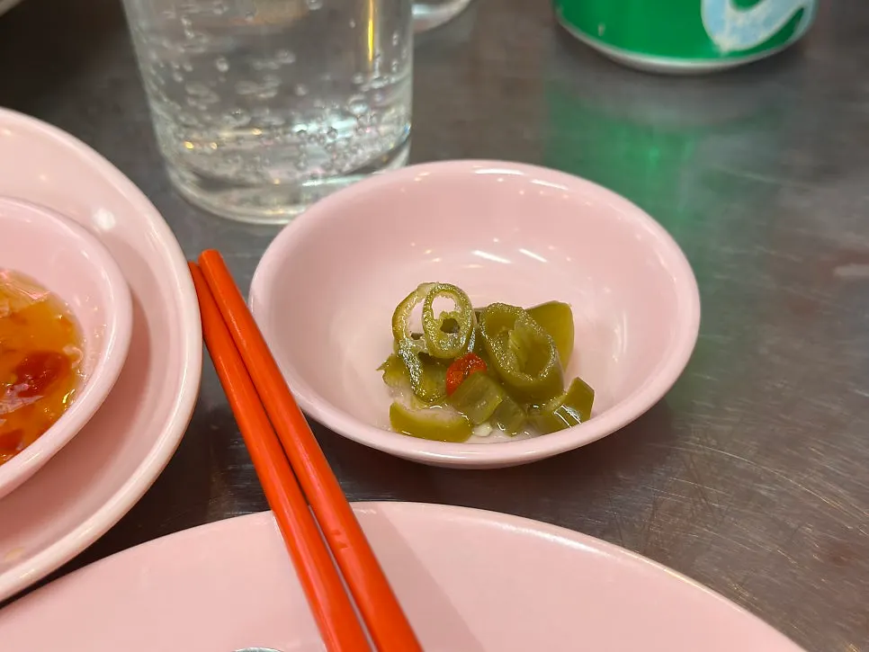 떠먹던 소고기 쌀국수 국물
