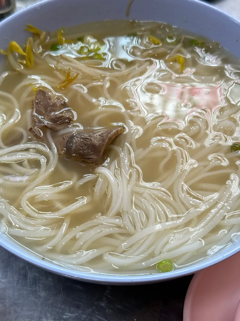 Mild pho suited for a child's palate