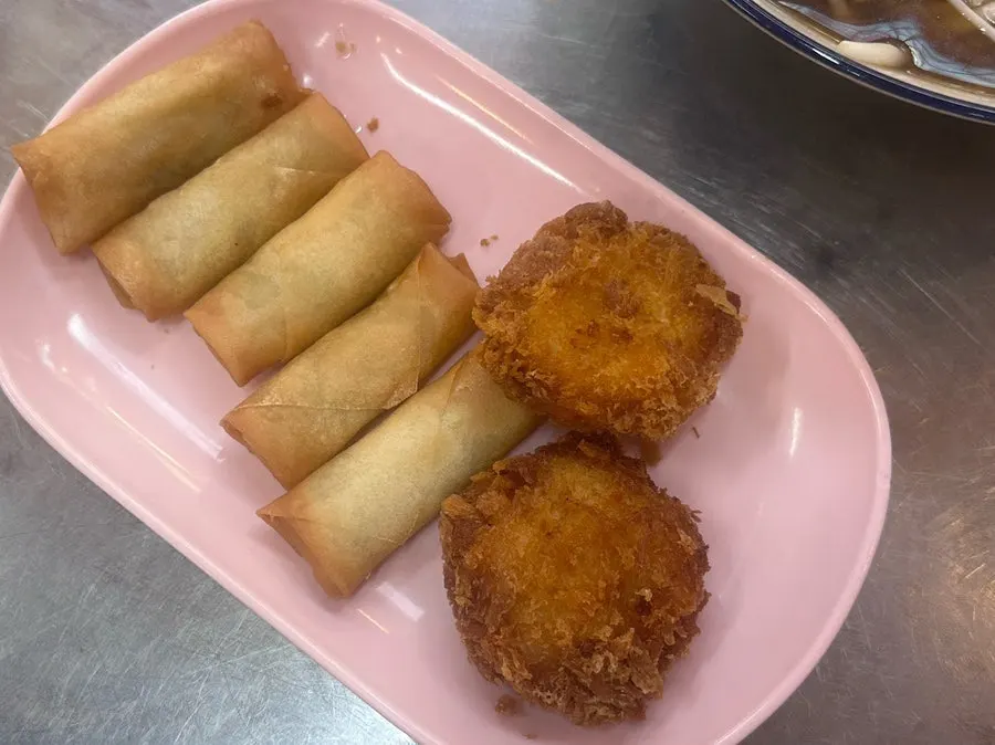 Crispy shrimp croquettes, thod mun goong