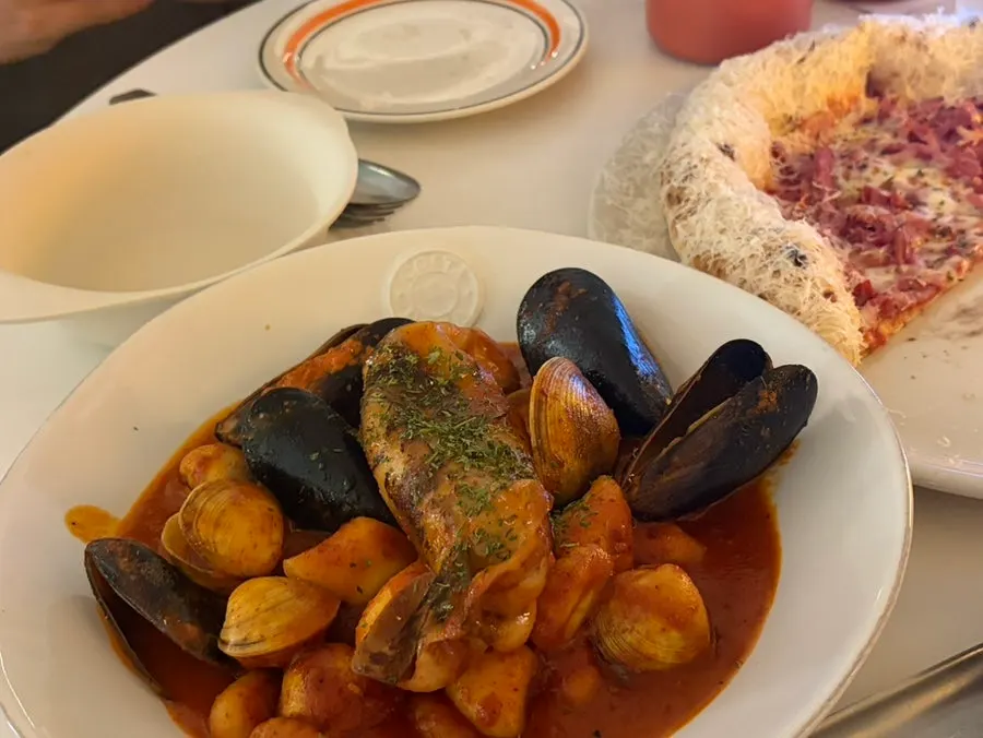 Tteokbokki with rice cake and potato gnocchi
