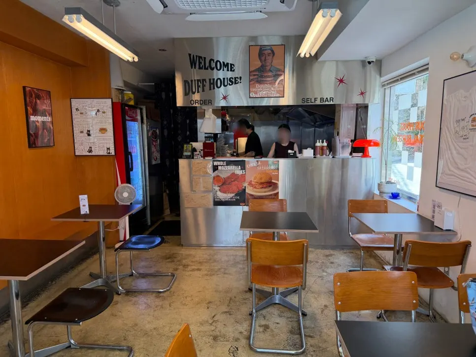 Dufftown店内桌位全景