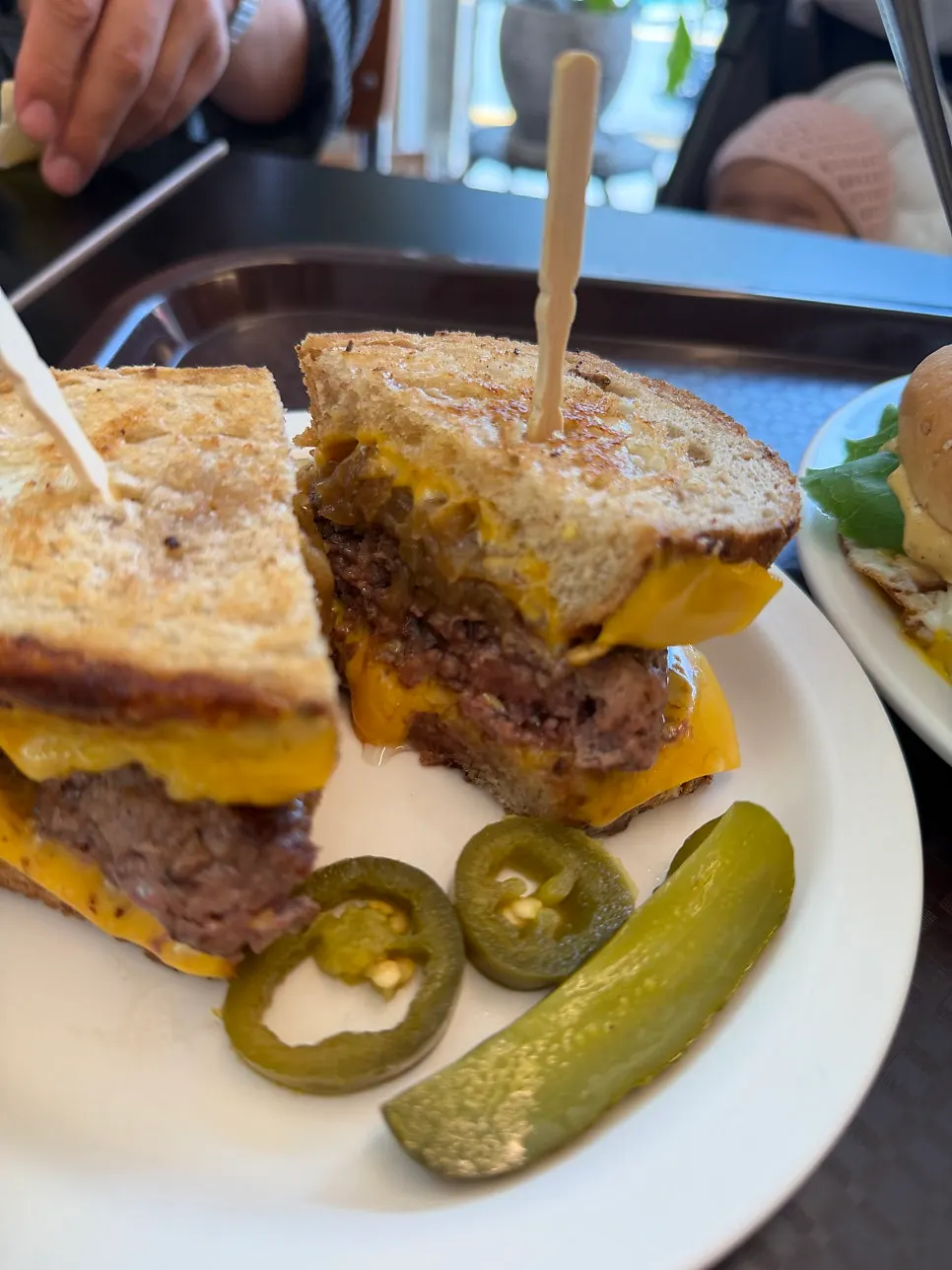 看起来像三明治的Patty Melt