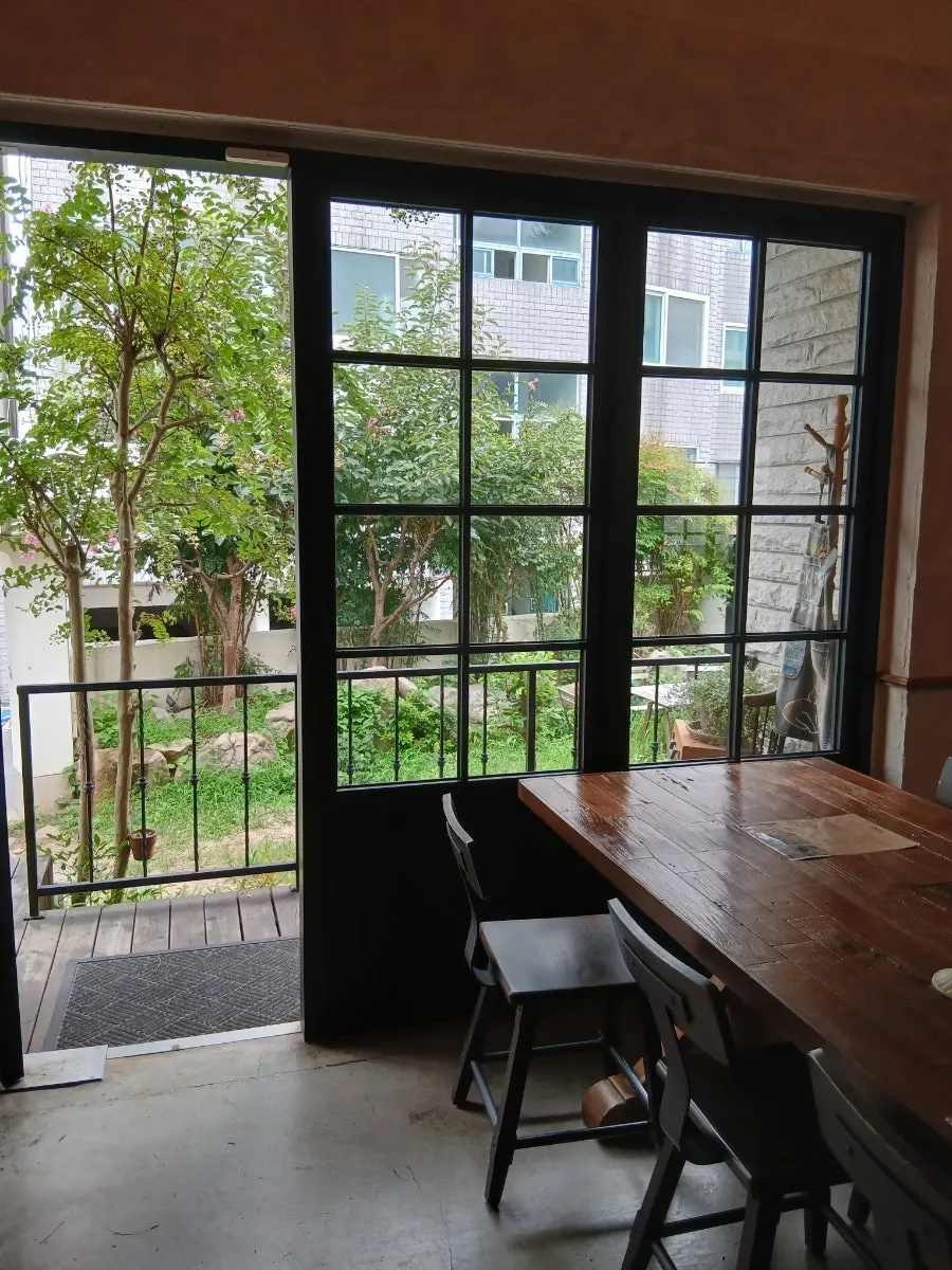 Sunny window-side seat