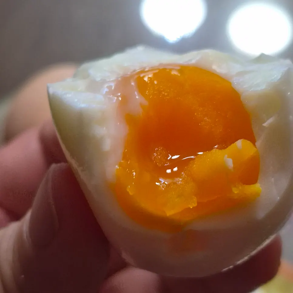 Moist 7-minute soft-boiled yolk