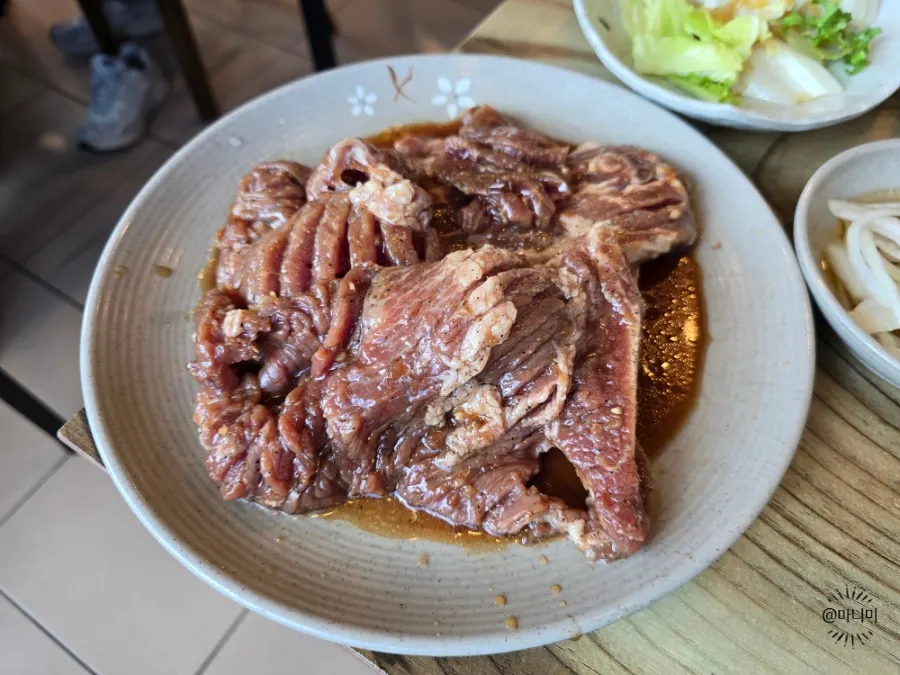 일품참숯갈비 재방문 식사 마무리