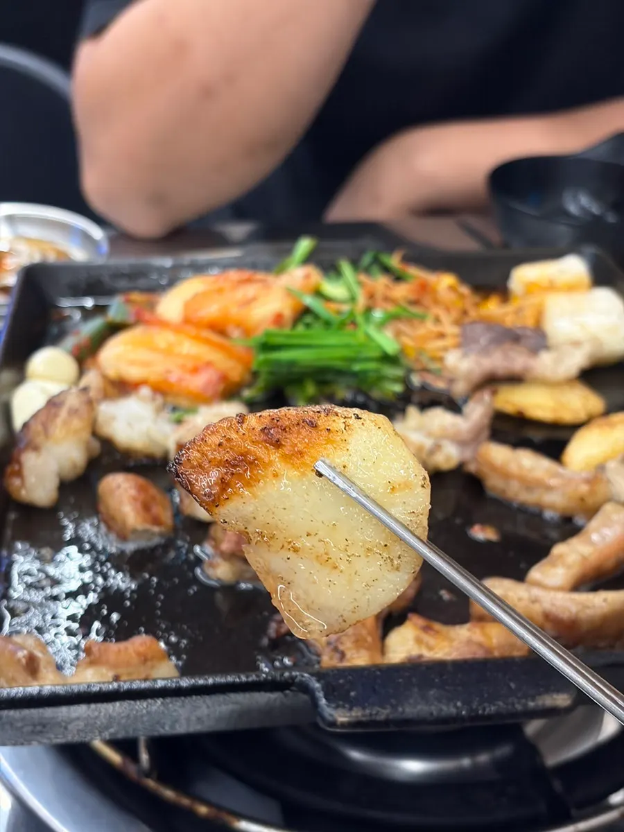 コプチャンとビール一杯