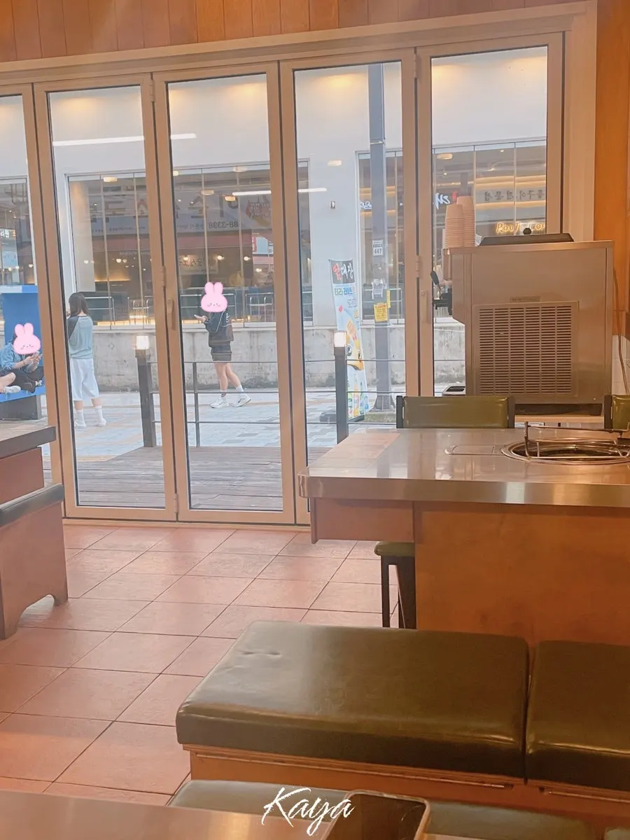 Free soft-serve ice cream after the meal