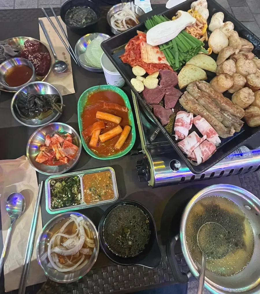 곱창 기름에 볶은 마무리 볶음밥