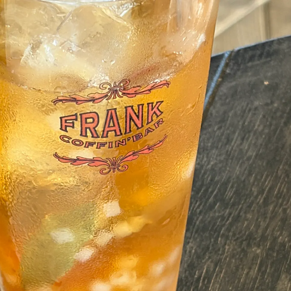 Apple mint tea with chewy bits