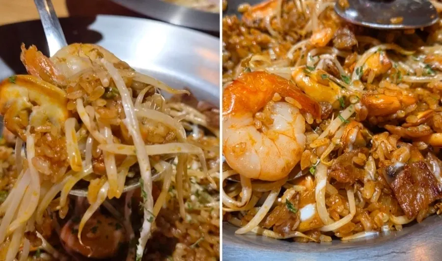 Mongolian pilaf with adjustable spice