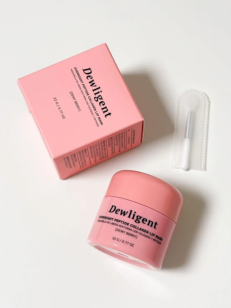 Collagen lip mask packaging