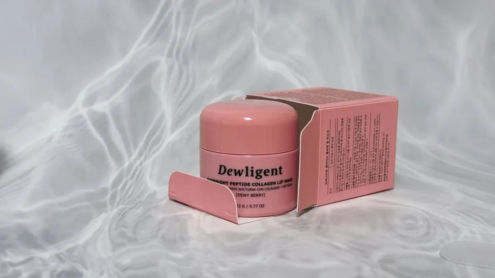 Lips looking more polished after using a lip mask