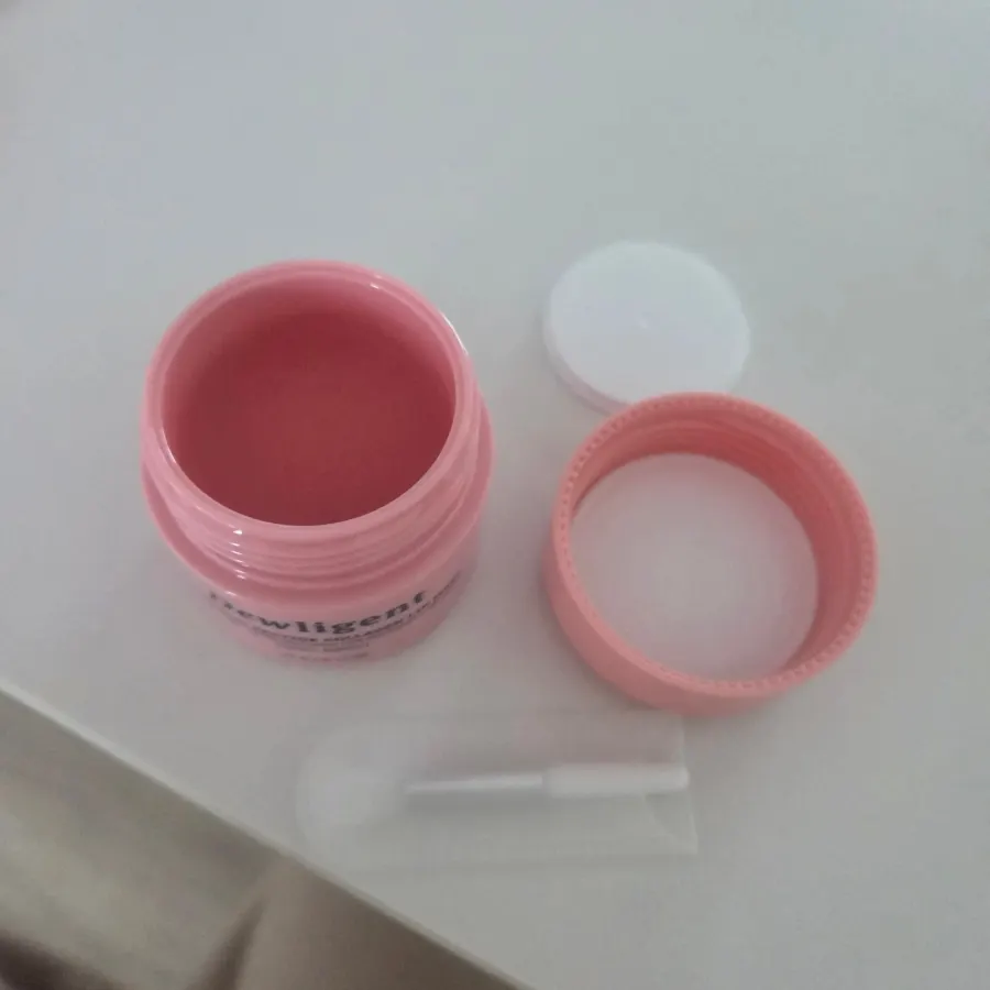 Lip mask texture applied to lips