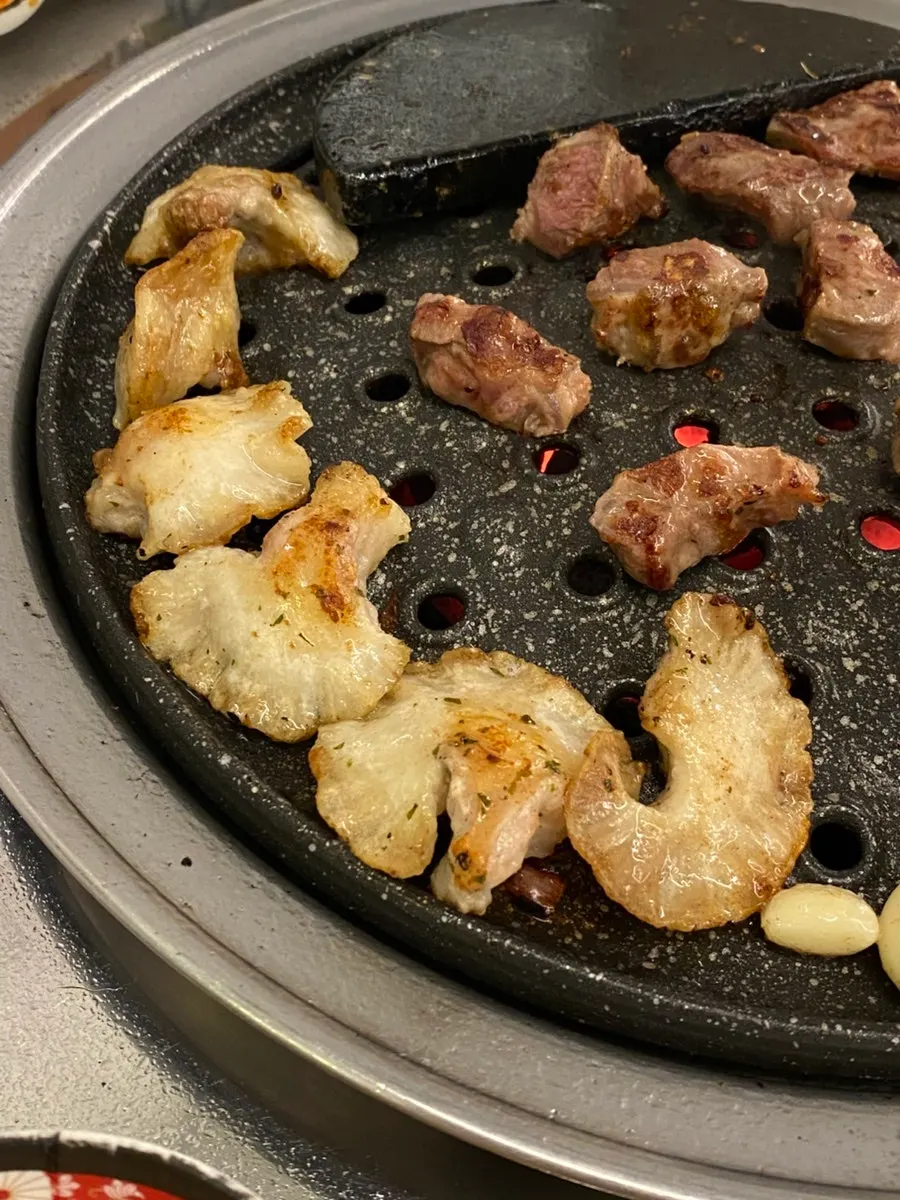 설하살과 콧등살 구이