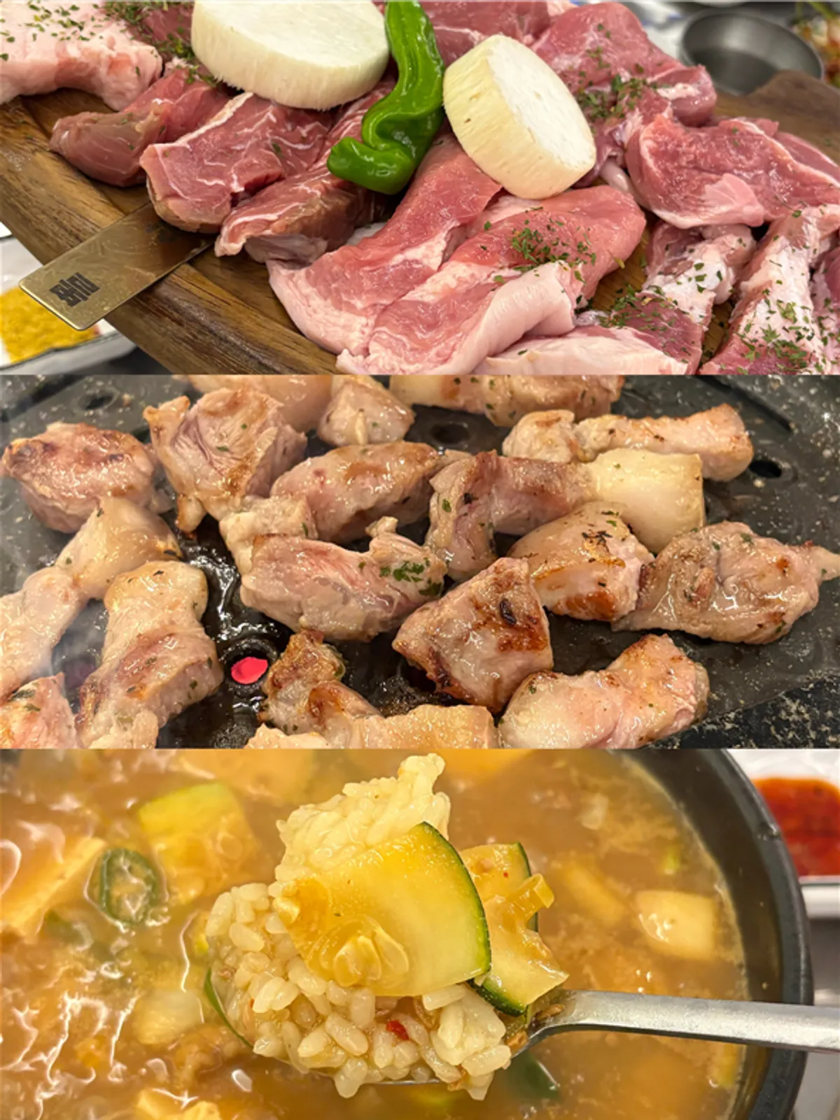 Signature photo of pork rare cuts at Dwitdon Sanghoe, Jeonpo Branch