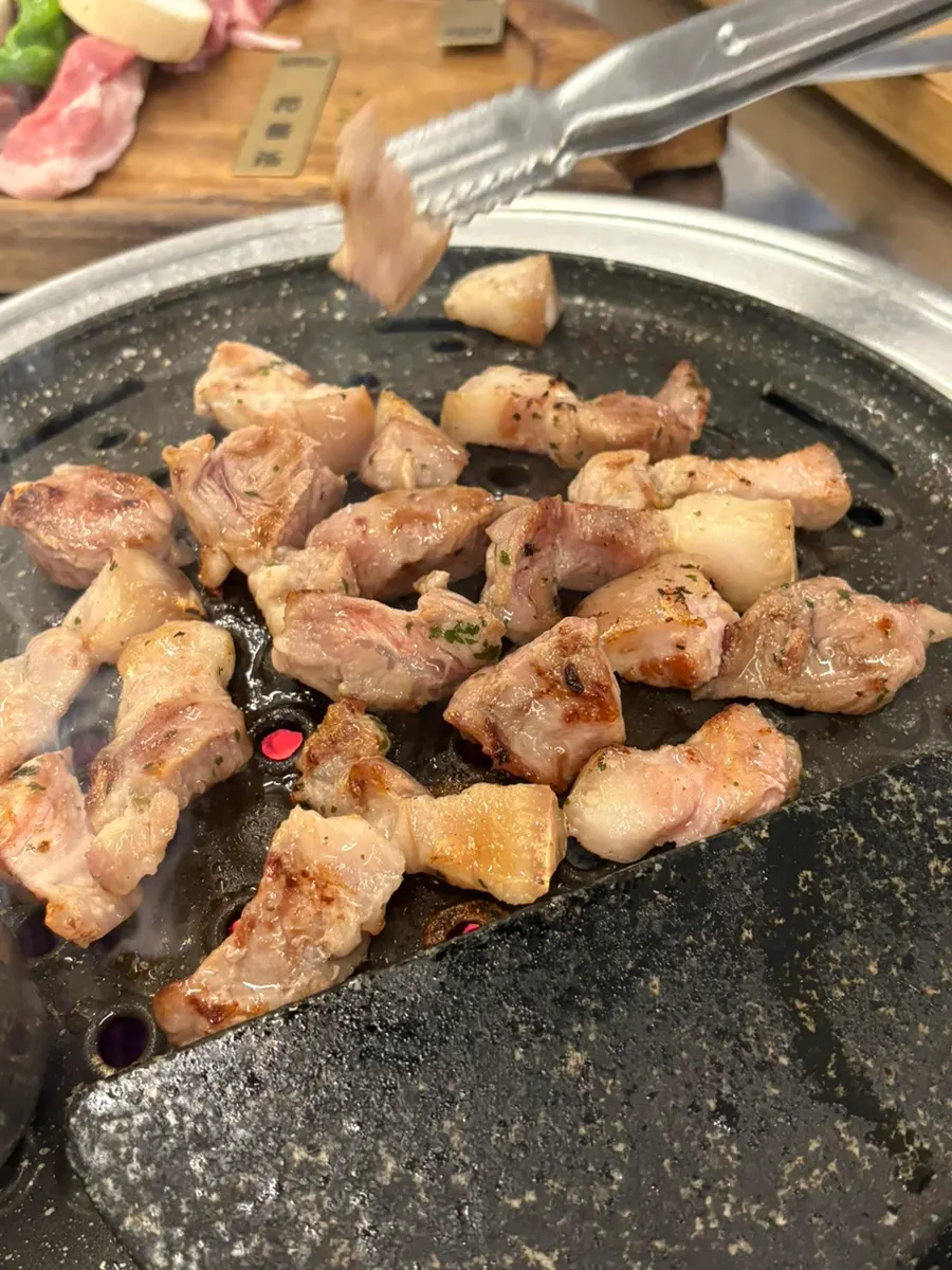 Pork rare cuts with different shapes by cut