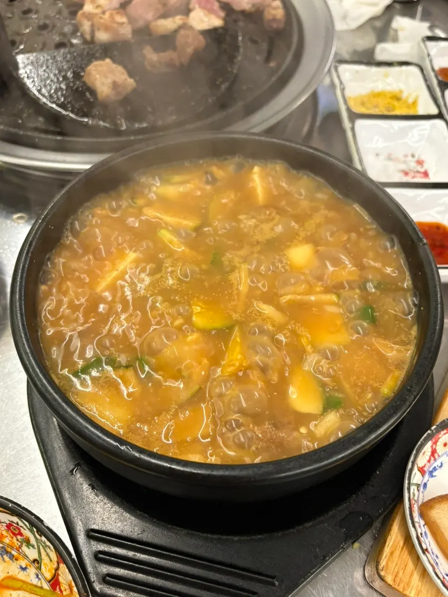 Cold beer enjoyed with the meat