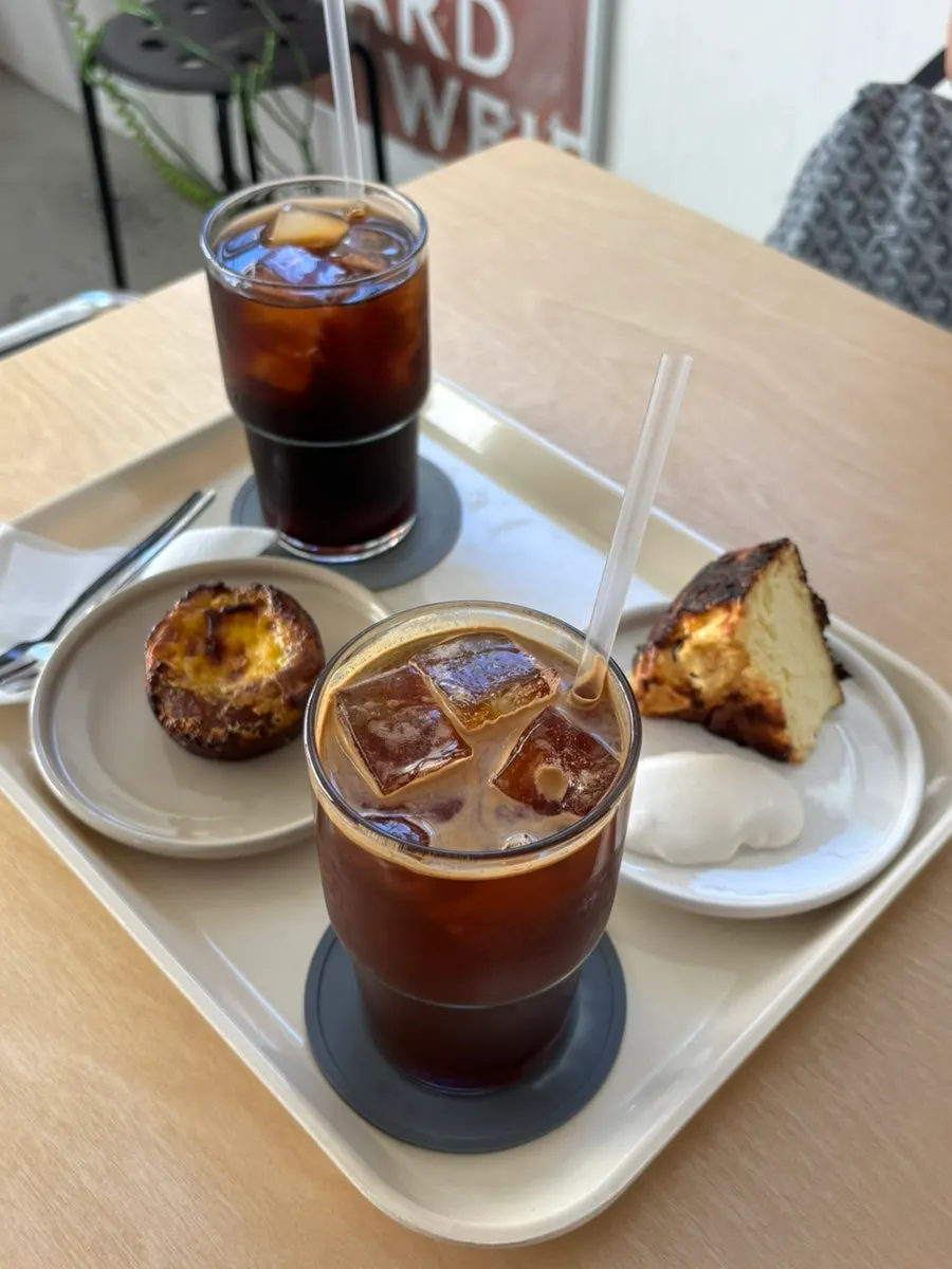 A cup of cold brew made with the chosen beans