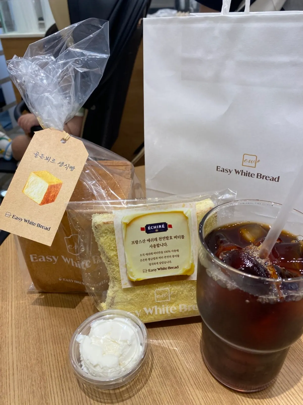 Display of handmade jams and cream cheeses