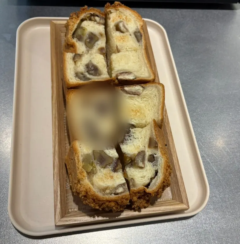 Milk bread served oven-toasted