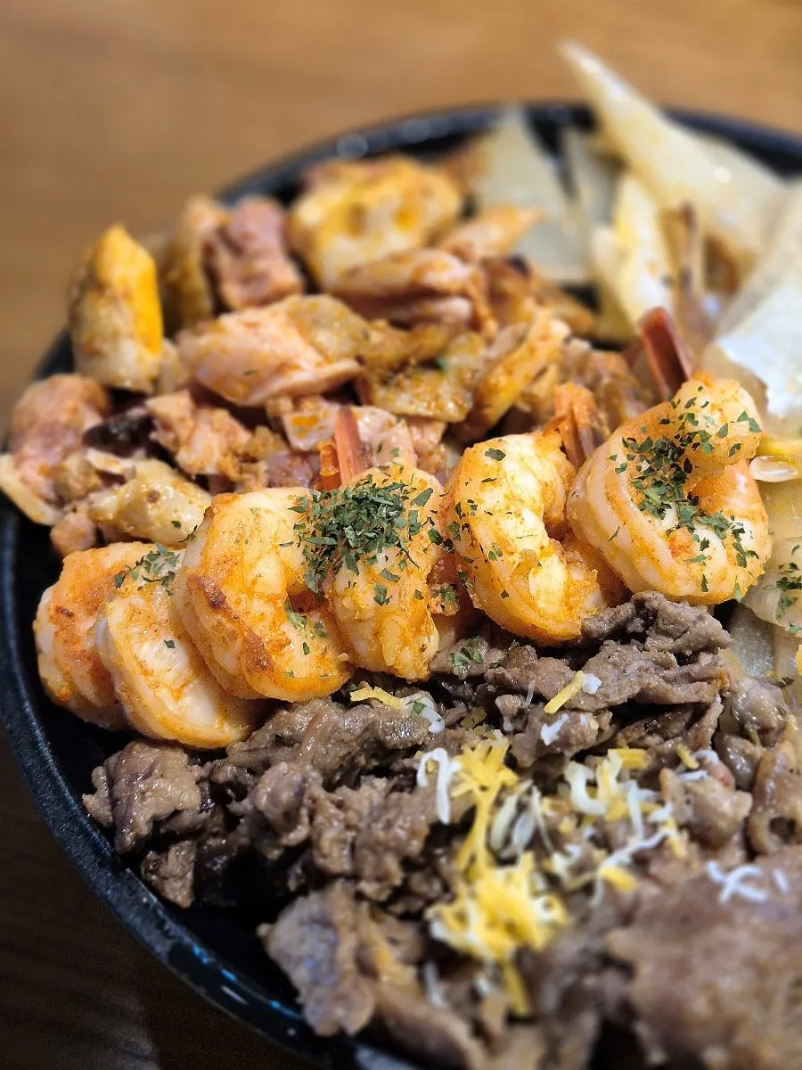 파타이 메인 요리 클로즈업