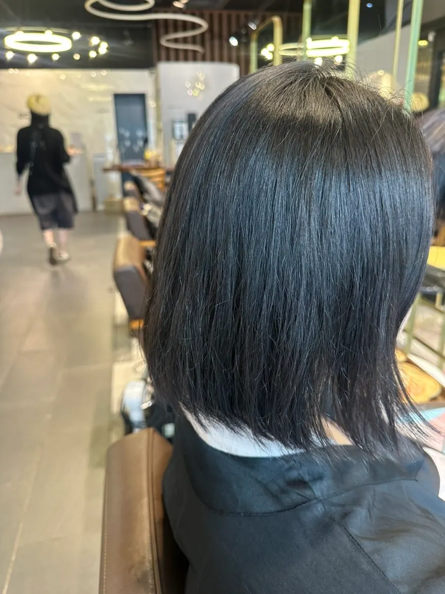 Seat used before starting the straightening treatment