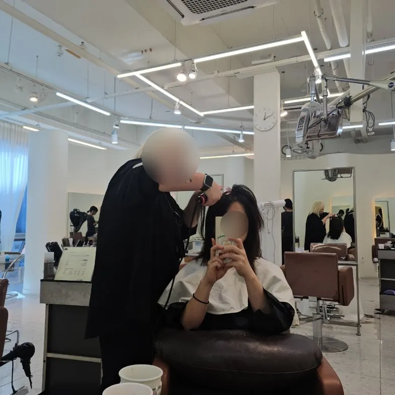 Mid-length layered cut with added layers