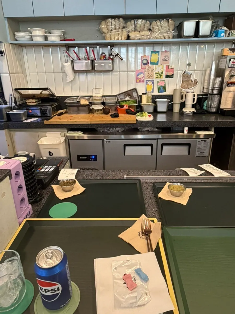 View of the kitchen area at Eight Years
