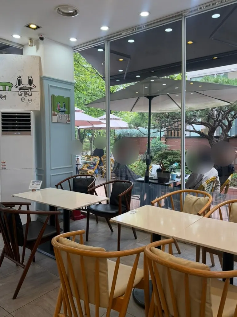 View of seating toward the back of the restaurant