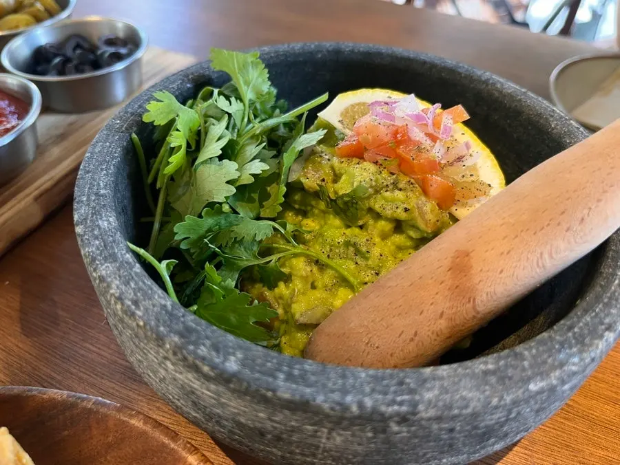 Extra order of guacamole and nachos