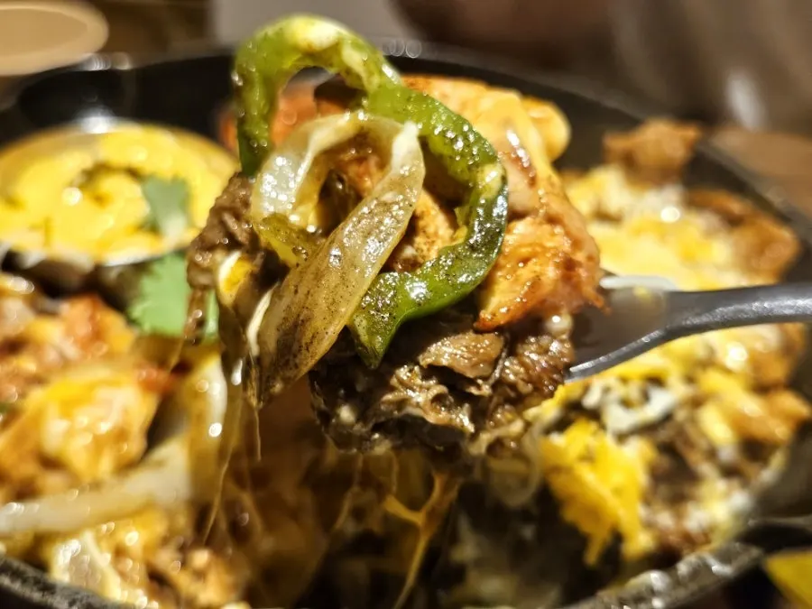 The full fajita spread at Elato Bundang