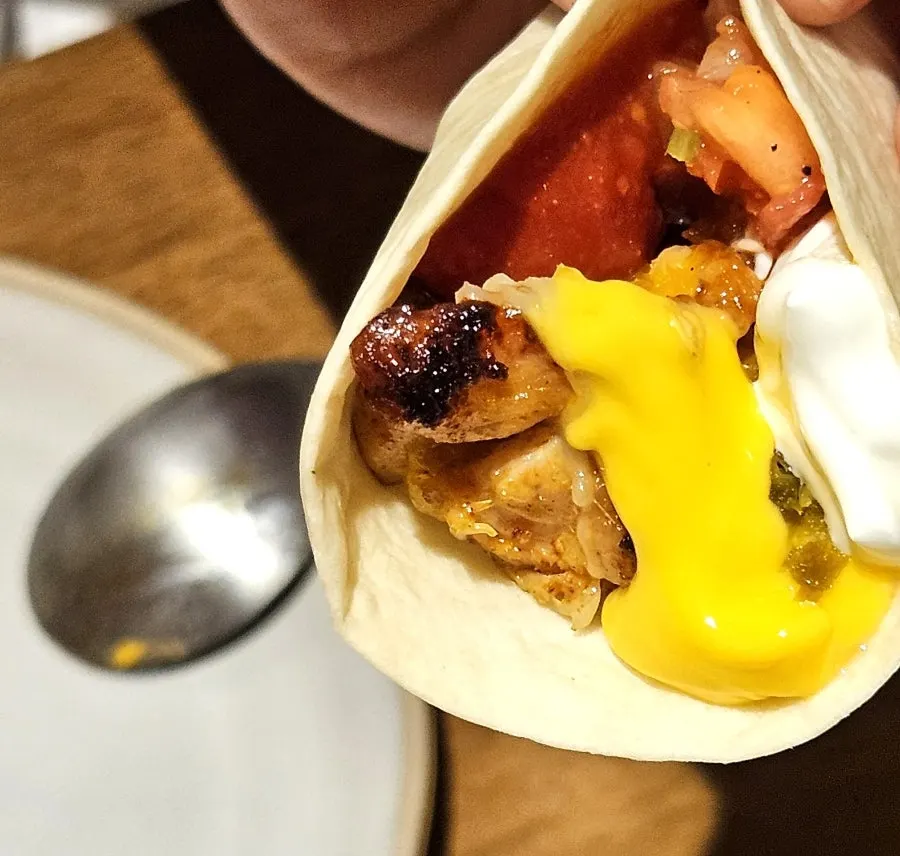 A free refill of Elato Bundang's handmade salsa and sour cream
