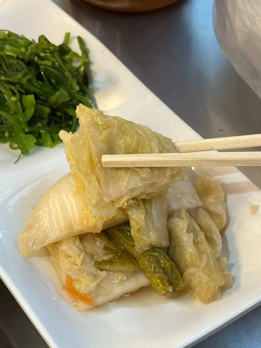 밑반찬 3종 구성