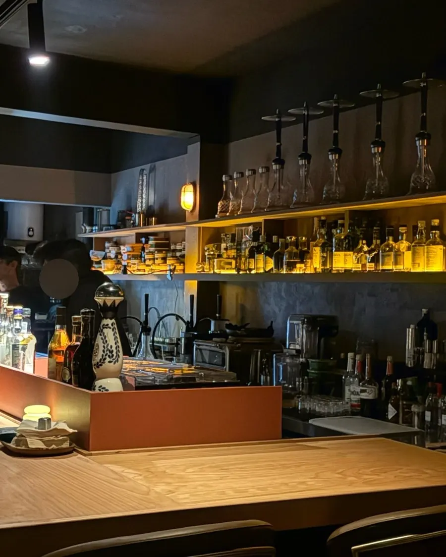 Quiet bar seating area at EOD Hannam