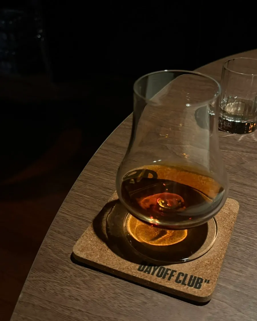 A glass of Hennessy VSOP cognac