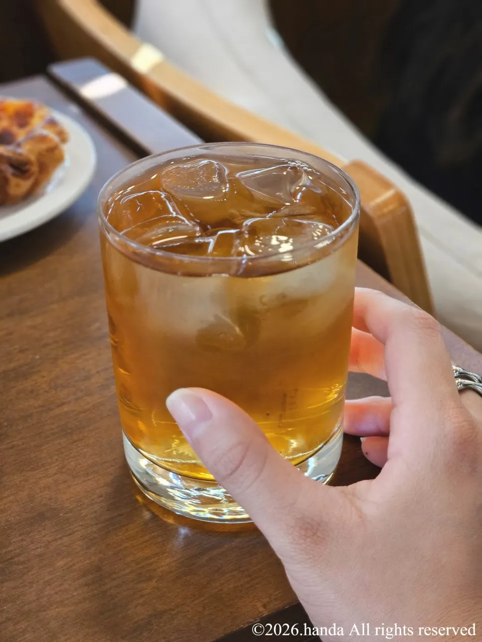 A cup of Mariage Eros tea
