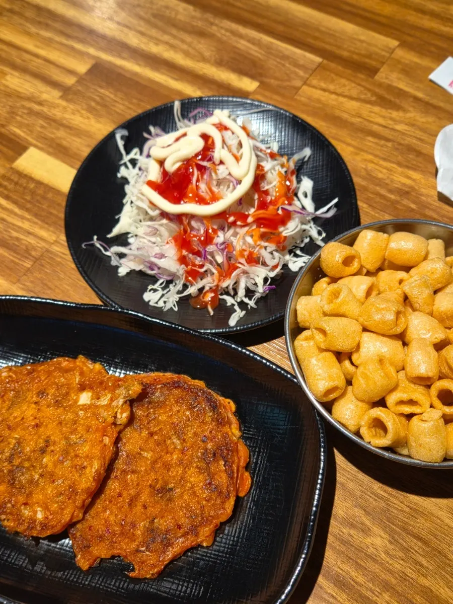 주문한 소주와 맥주, 기본 세팅