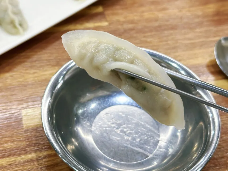쫄깃만두 클로즈업