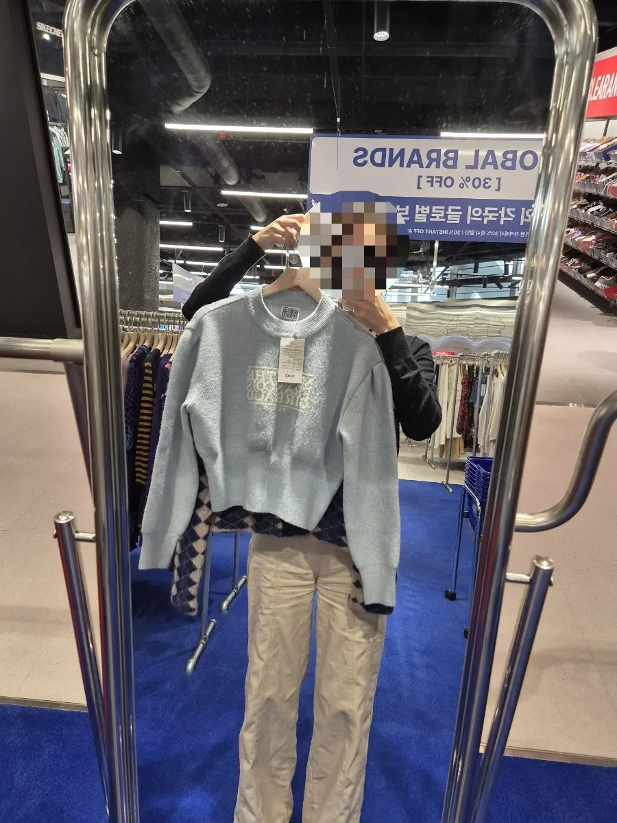 The vintage knit I was deciding on