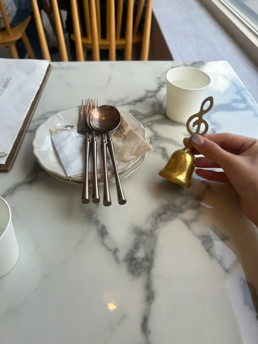 Table bell used to call staff for ordering