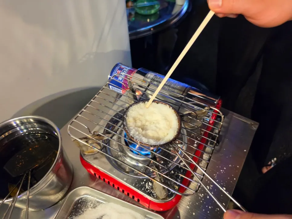 Process of making dalgona