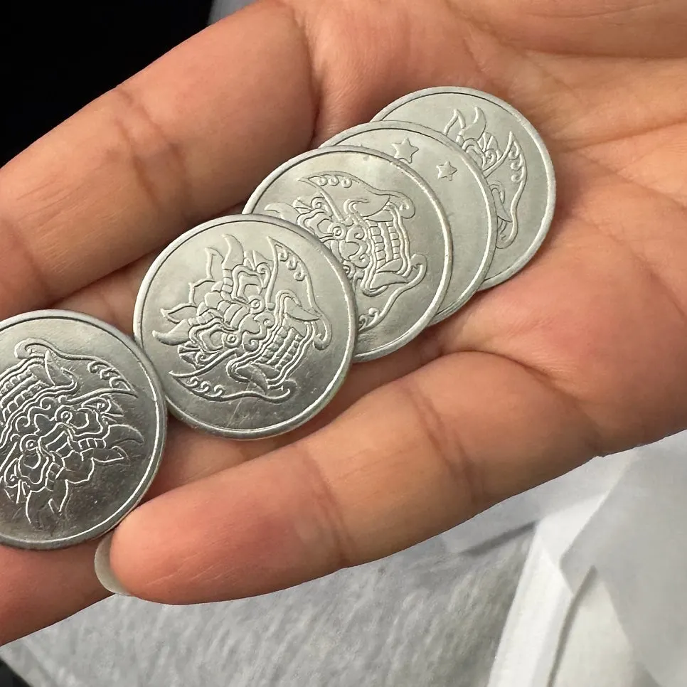 A growing pile of Eulji Mungbanggu coins