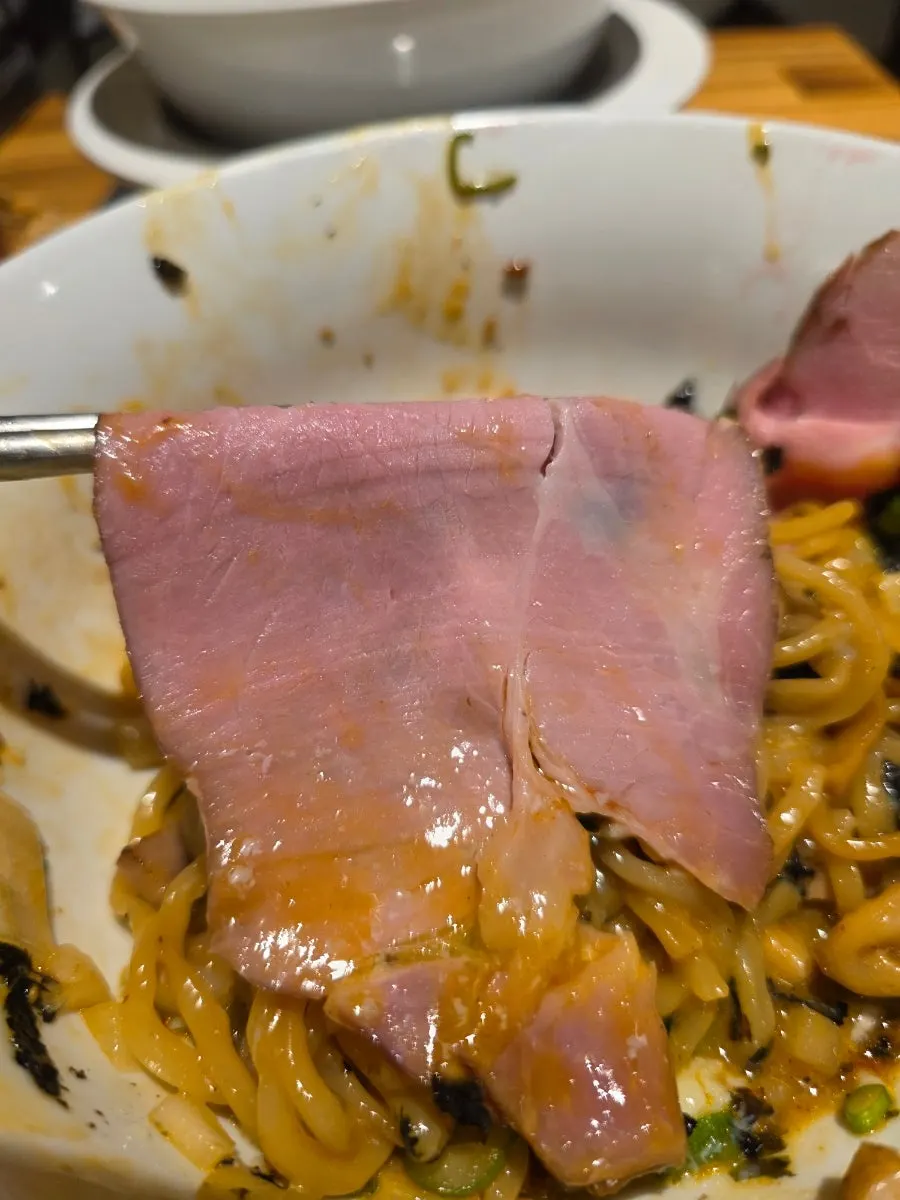 아부라소바 면과 토핑