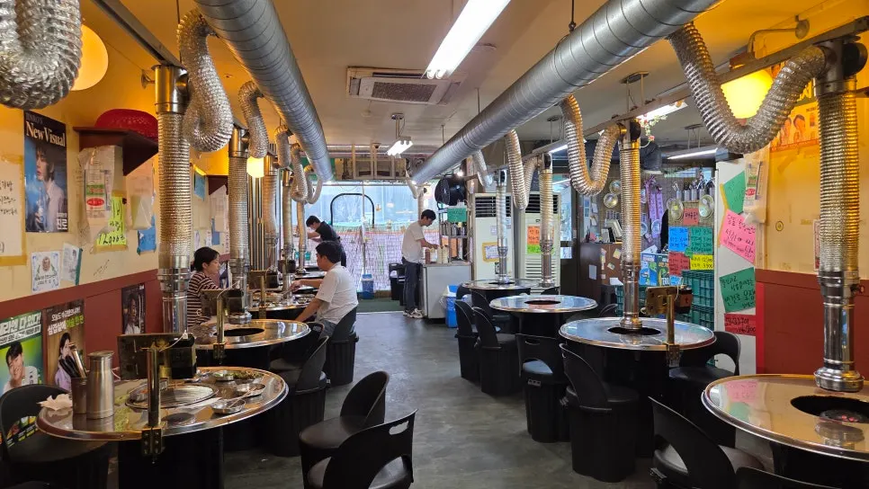 Interior with plenty of open seats at 4:30pm