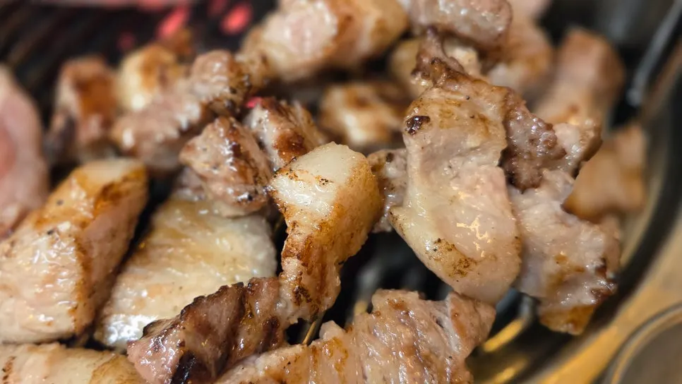 Additional order of pork belly, 200g
