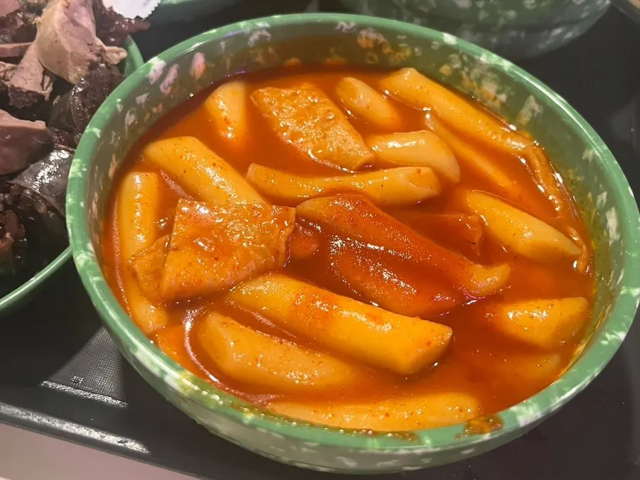 보통맛으로 주문한 국물떡볶이