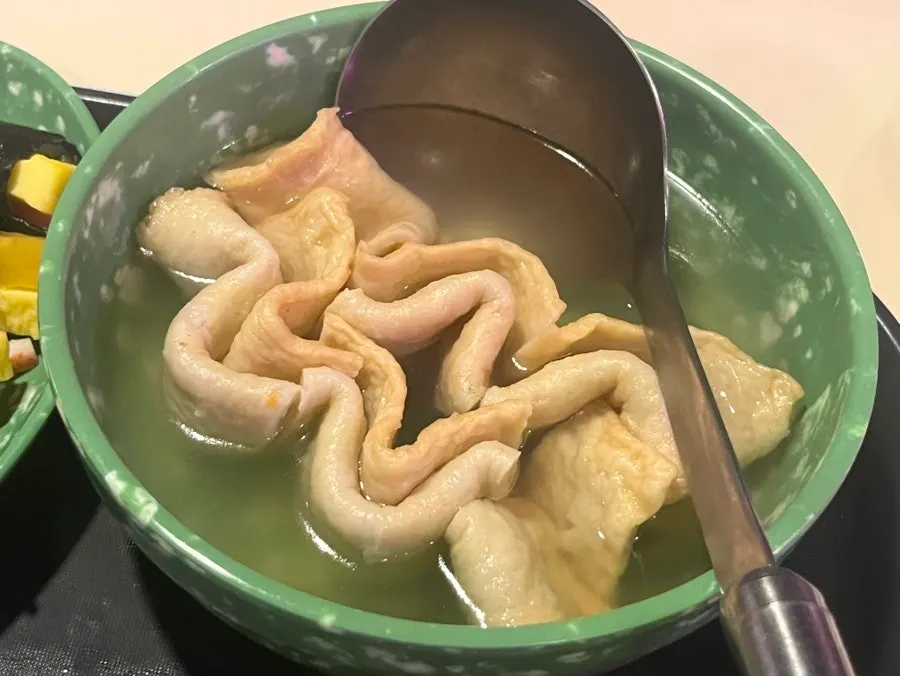 한입 크기로 잘라 나온 오뎅