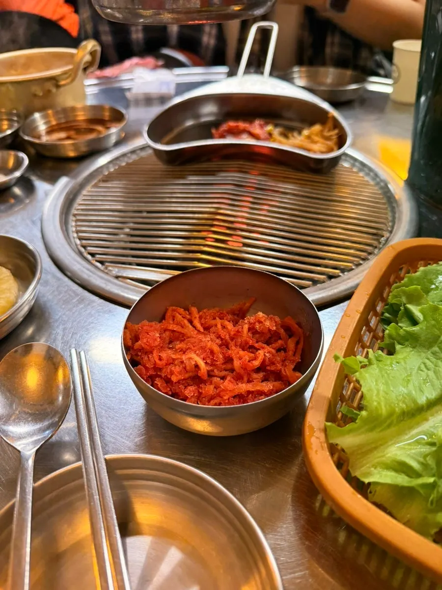 Kimchi bean sprout soup
