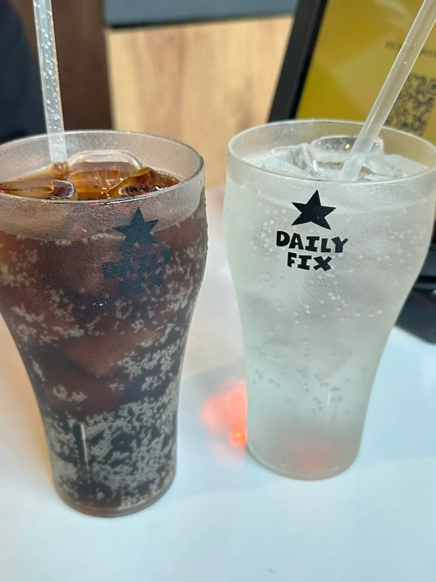 Two drinks served first
